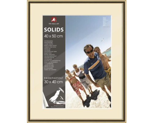 Bilderrahmen Kunststoff gold 40x50 cm Bilderrahmen Kunststoff gold 40x50 cm