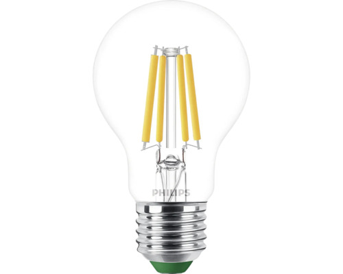 LED-Lampe Filament dimmbar A60 E27 / 2,3 W ( 40 W ) weiß 485 lm 2700 K warmweiß Philips LED Lampe