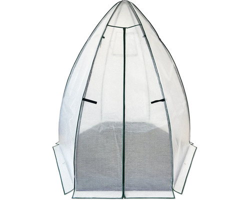 Gewächshaus mit Reißverschlussöffnung