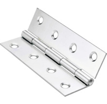 Schmales Scharnier 90 x 50 x 1,5 mm Stahl verzinkt 10 Stück-thumb-0 Schmales Scharnier 90 x 50 x 1,5 mm Stahl verzinkt 10 Stück-thumb-0