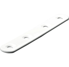 Verbindungsblech 100x15 mm weiß 50 Stück