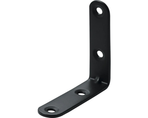 Winkel Stuhlwinkel Hettich 60 x 60 x 2 mm stahl schwarz 25 Stück Winkelverbinder mit Löchern zur Befestigung
