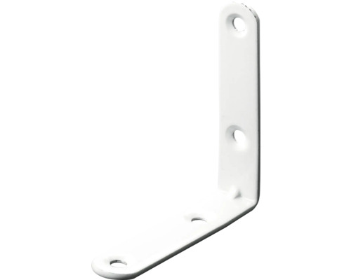 Winkel Stuhlwinkel Hettich 70 x 70 x 2 mm stahl weiß 25 Stück Winkelverbinder mit mehreren Löchern