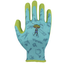 Kinderhandschuh FloraSelf Floralie Gärtnern mit Kids Gr. 3 grün blau