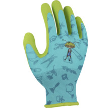 Kinderhandschuh FloraSelf Floralie Gärtnern mit Kids Gr. 3 grün blau