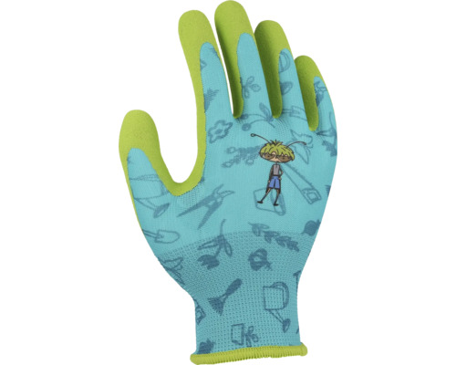 Gartengeräte Handschuh mit Gartenmotiv