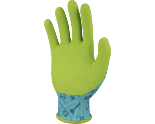 Gartenhandschuh mit Werkzeugmuster