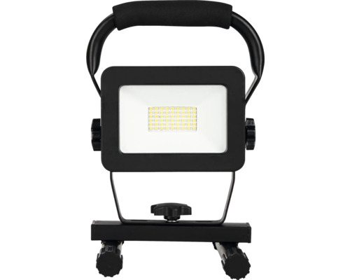 LED-Baustrahler mit Griff und Stellfuß