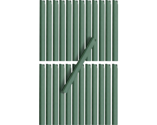Profil Doppelstabmatte 19 cm x grün
