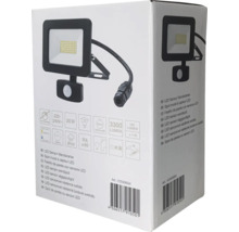 Verpackung eines LED-Wandstrahlers mit Sensor