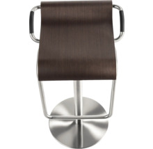 Barhocker Mayer Sitzmöbel myOPUS 1218-04-76 42x47x96 cm Gestell edelstahloptik Sitz Holz wenge-thumb-1 Barhocker Mayer Sitzmöbel myOPUS 1218-04-76 42x47x96 cm Gestell edelstahloptik Sitz Holz wenge-thumb-1