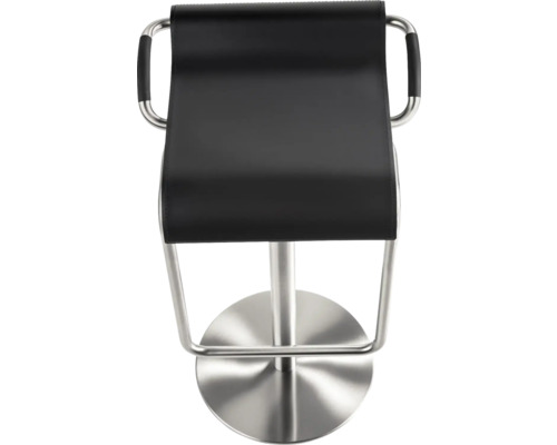 Barhocker mit Metallgestell und Sitzfläche