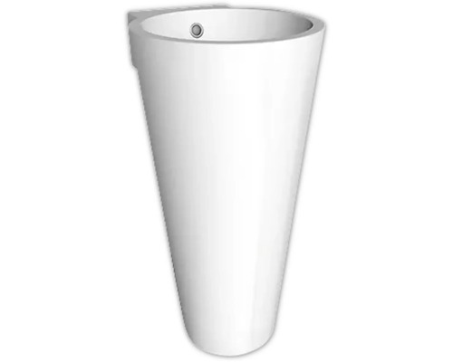 Waschtischsäule Jungborn Astera rund 43x53 cm weiß Waschtischsäule Jungborn Astera rund 43x53 cm weiß
