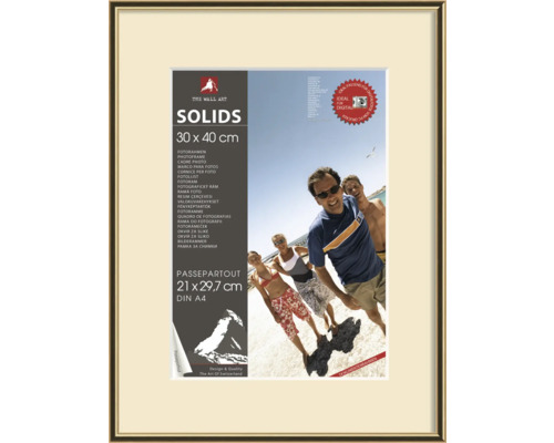 Bilderrahmen Kunststoff gold 30x40 cm Bilderrahmen Kunststoff gold 30x40 cm