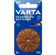 Hörgeräte-Batterie VARTA (312) 1,45 V, 8 Stück-thumb-0 Hörgeräte-Batterie VARTA (312) 1,45 V, 8 Stück-thumb-0