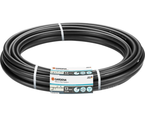 Verlegerohr GARDENA Kunststoff 1/2 Zoll 15 m Gardena Micro-Drip-System Verteilerrohr, 13 Millimeter Durchmesser, 15 Meter Länge