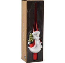 Christbaumspitze Schneemann mit Baum in Verpackung