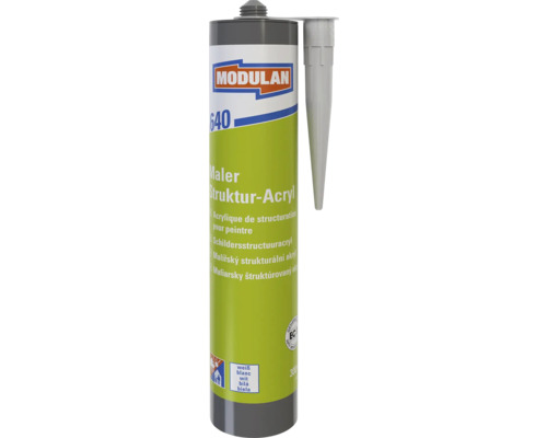 MODULAN 640 Maler Struktur-Acryl weiß 300 ml-0