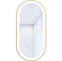 LED-Lichtspiegel Cordia OVAL LINE PREMIUM 100x50 cm gold-thumb-0 LED-Lichtspiegel Cordia OVAL LINE PREMIUM 100x50 cm gold-thumb-0