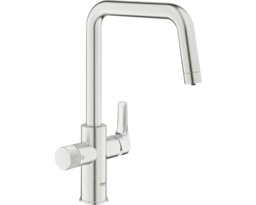 Küchenarmatur mit Filterfunktion Grohe Start 30601DC0 supersteel matt Einzelarmatur ohne Filter Küchenarmatur mit Filterfunktion Grohe Start 30601DC0 supersteel matt Einzelarmatur ohne Filter