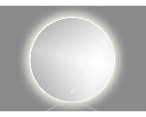 LED-Lichtspiegel Cordia ROUND LINE BACKLIGHT Ø 80 cm weiß