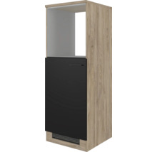 Umbauschrank Flex Well Capri schwarz matt/Wildeiche 60x168,5x60 cm-thumb-0 Umbauschrank Flex Well Capri schwarz matt/Wildeiche 60x168,5x60 cm-thumb-0