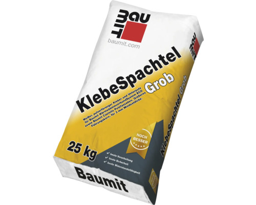 Sack Baumit Klebespachtel Grob, 25 Kilogramm