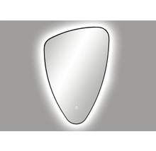 LED-Lichtspiegel Cordia ORGANIC LINE BACKLIGHT 60x90 cm schwarz-thumb-2