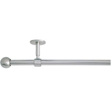 Gardinenstange zur Deckenmontage mit Endknopf