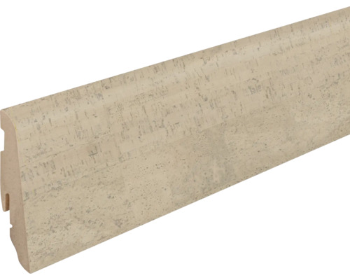 Sockelleiste MDF Corklife LisboaAntique 19x58x2400mm Fußleiste aus Kork