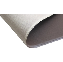 Detailaufnahme einer Tischschutzmatte mit strukturierter Oberfläche