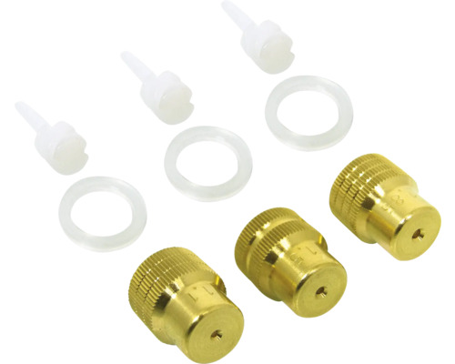 Düsen Set für Hochdruckreiniger, bestehend aus Düsen, Dichtungsringen und Filtern