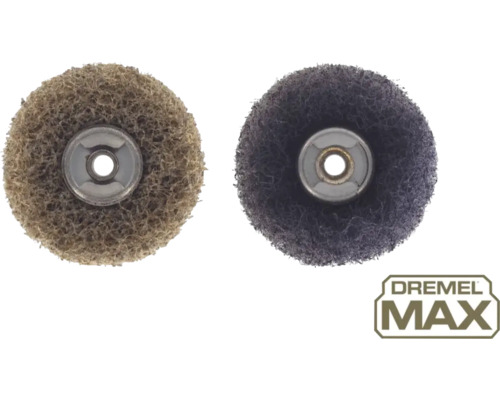 Dremel® MAX SC511DM SpeedClic Feinschleifscheiben Körnung 180 und 280 (2615S511DM) Zwei Schleifscheiben für Elektrowerkzeuge und das Dremel Max Logo