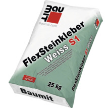 Sack Flexsteinkleber Weiss S1, 25 kg, von Baumit