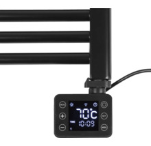 Elektrischer Badheizkörper Eurom Sani 800 110x50x5,3 cm 800 Watt mit WiFi und Fernbedienung schwarz-thumb-3 Elektrischer Badheizkörper Eurom Sani 800 110x50x5,3 cm 800 Watt mit WiFi und Fernbedienung schwarz-thumb-3