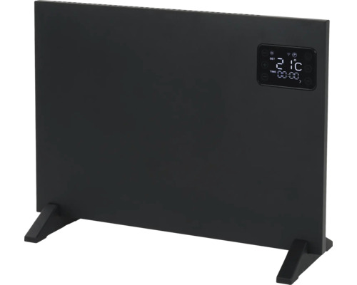 Wandkonvektor Eurom Alutherm 800XS 42,9x56,1x21,5 cm 800 Watt mit WiFi und Fernbedienung schwarz Wandkonvektor Eurom Alutherm 800XS 42,9x56,1x21,5 cm 800 Watt mit WiFi und Fernbedienung schwarz