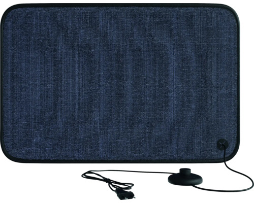 Elektrische Fußbodenheizung mit Textiloberfläche und Kabel