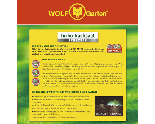 Wolf Garten Turbo-Nachsaat Schatten Produktinformationen