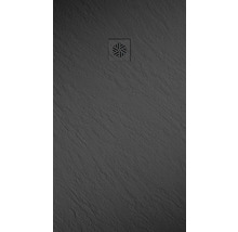 Extraflache Rechteck-Duschwanne Jungborn Cento 140x80x2,6 cm schwarz matt-thumb-0 Extraflache Rechteck-Duschwanne Jungborn Cento 140x80x2,6 cm schwarz matt-thumb-0