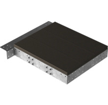 Terrassenelement mit Unterkonstruktion und Terrassenbefestigung