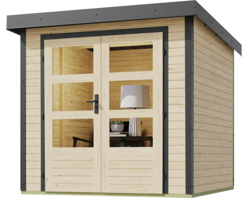 Gartenhaus mit Doppeltür und Fenster