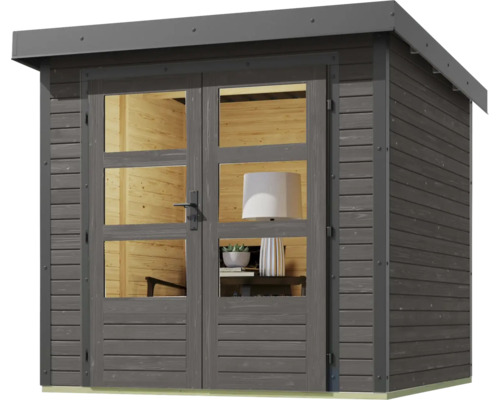 Gartenhaus mit Doppeltür und Fenster