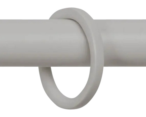 Gardinenring mit Haken für Cosy warm gray Ø 16/19 mm 10 Stk. Gardinenring auf einer Gardinenstange