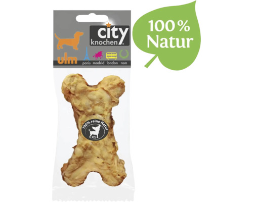 City Knochen Hundeknochen, ein natürlicher Kausnack für Hunde