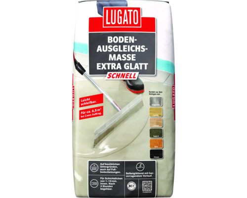 Lugato Bodenausgleichsmasse Extra Glatt Schnell 20 kg Lugato Bodenausgleichsmasse Extra Glatt Schnell 20 kg