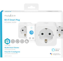 Smart Stecker Nedis® Smartlife 3680 W Wi-Fi WLAN IP 44, weiß, 3 Stk.-thumb-0 Smart Stecker Nedis® Smartlife 3680 W Wi-Fi WLAN IP 44, weiß, 3 Stk.-thumb-0