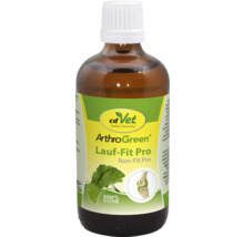 cdVet ArthroGreen Lauf-Fit Pro für Tiere in einer Braunglasflasche