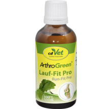 cdVet ArthroGreen Lauf-Fit Pro Tierfutterergänzung in einer Flasche