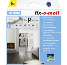 P-Profildichtung fix-o-moll selbstklebend weiß 6 m 5,5 x 9 mm-thumb-0