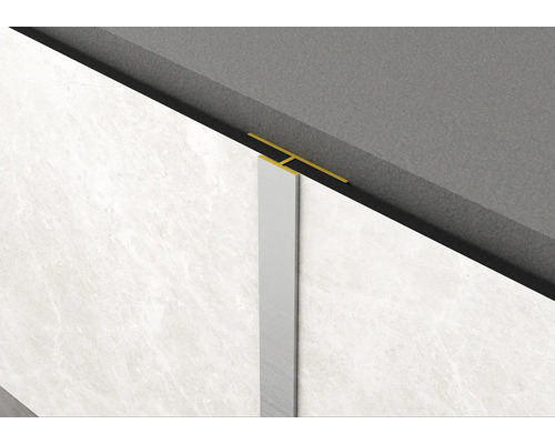 Flächenverbiner Rocko Tiles T-Profil 2800 mm bronze